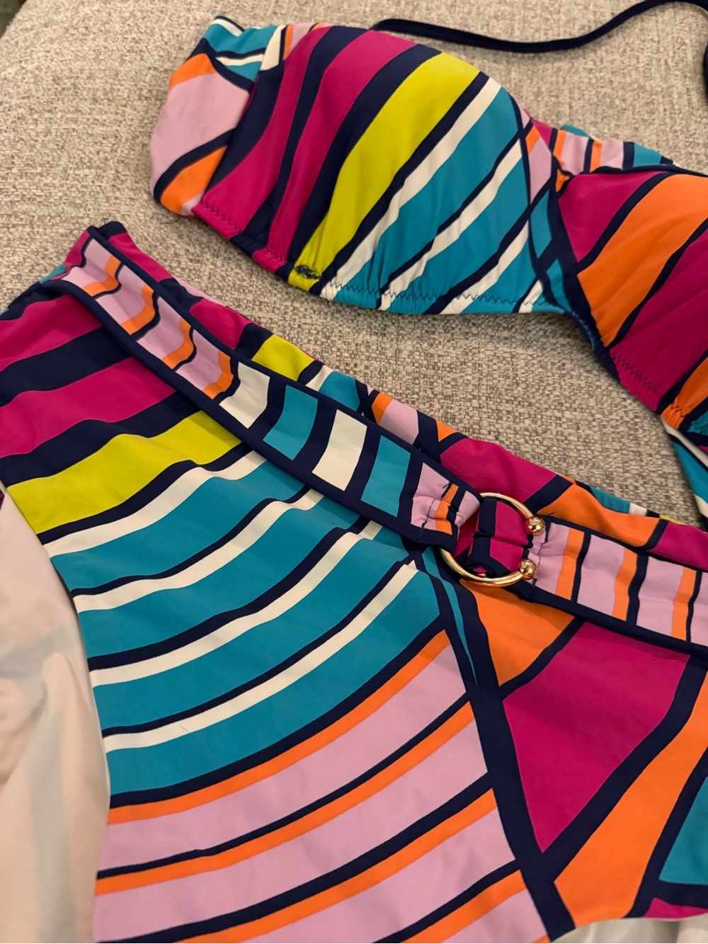 Trina Turk 2 Piece Swim Set
